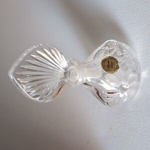 PRINCESS HOUSE VINTAGE CRYSTAL GLASS PERFUME BOTTLE Made In Germany